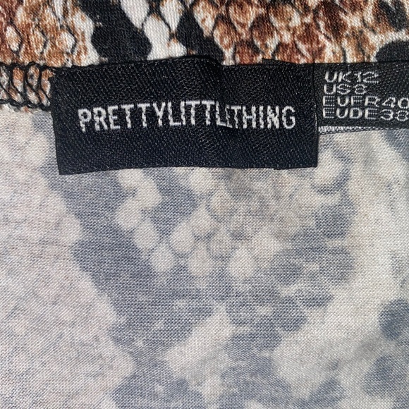 Cloressa Snake Print Mini Skirt - Picture 3 of 3